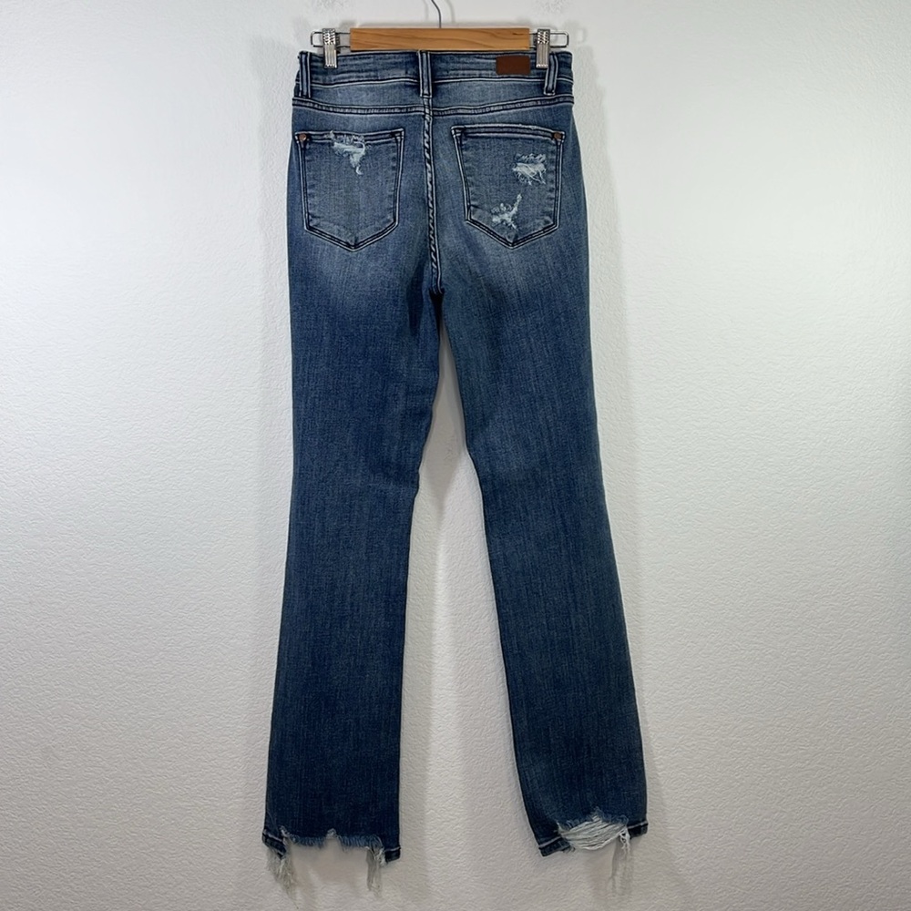 Judy Blue Distressed Straight Jeans size 5/27 Women’s Jeans - Picture 7 of 10